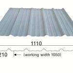 Trapezoidal roof tile Profiles19