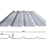 Trapezoidal roof tile Profiles18