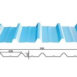 Trapezoidal roof tile Profiles16