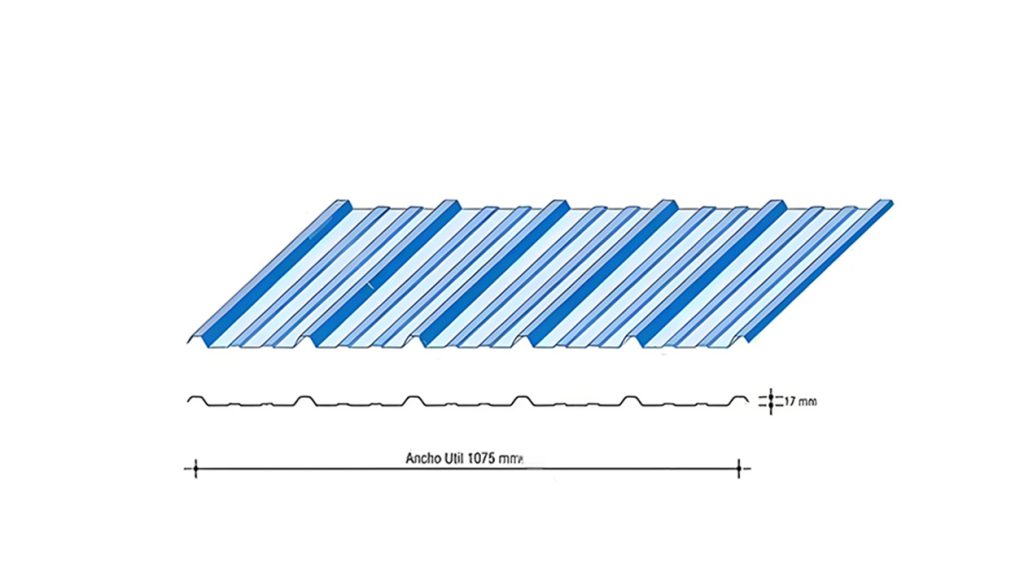 Trapezoidal roof tile Profiles9