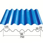 Trapezoidal roof tile Profiles2