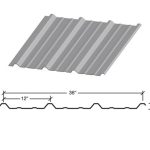 Trapezoidal roof tile Profiles25