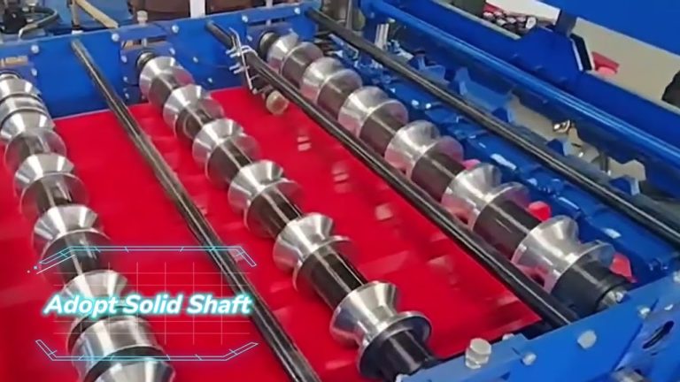 Double layer steel roll forming companies,corrugated sheet rolling machine