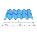琉璃瓦版型图 (2)