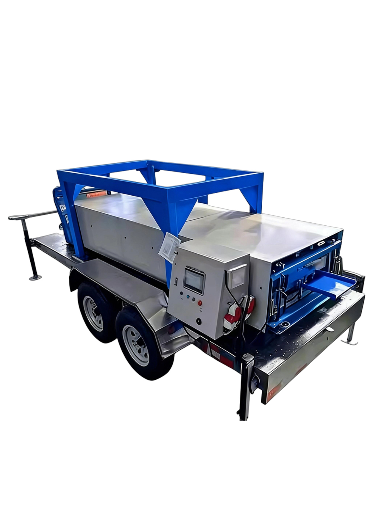 Portable standing seam machine