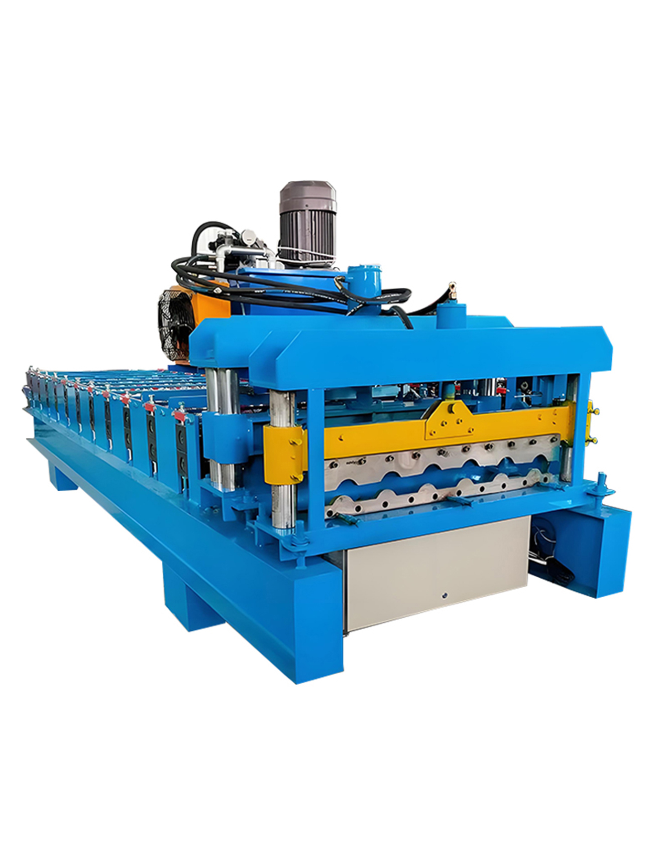 Glazed roof tile roll forming machine