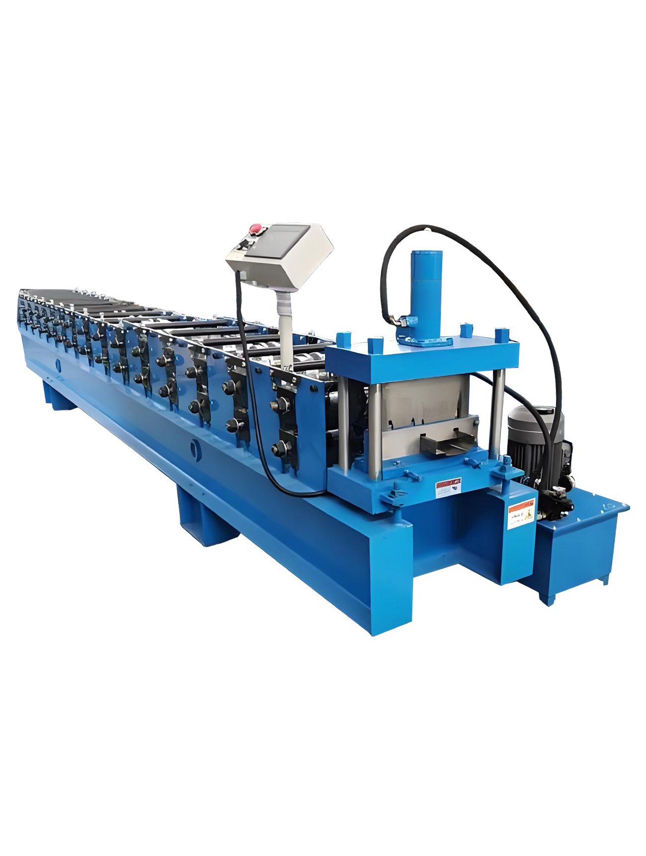 Door frame roll forming machine