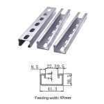 光伏支架版型图 (1)
